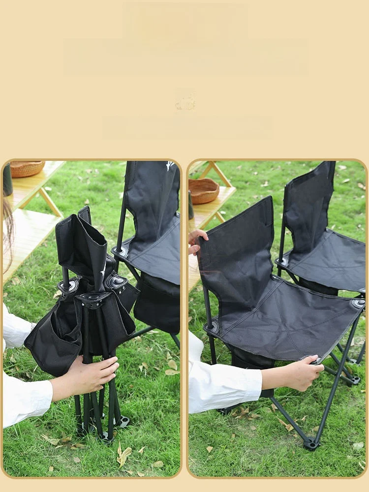 סט שולחן וכיסאות קמפינג נייד