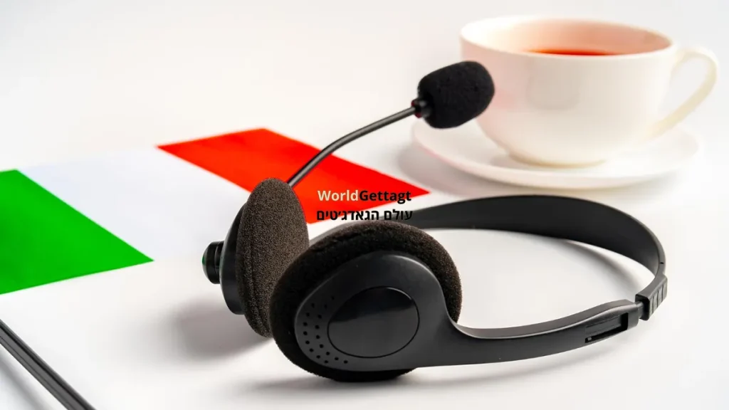אוזניות עם תרגום לעברית